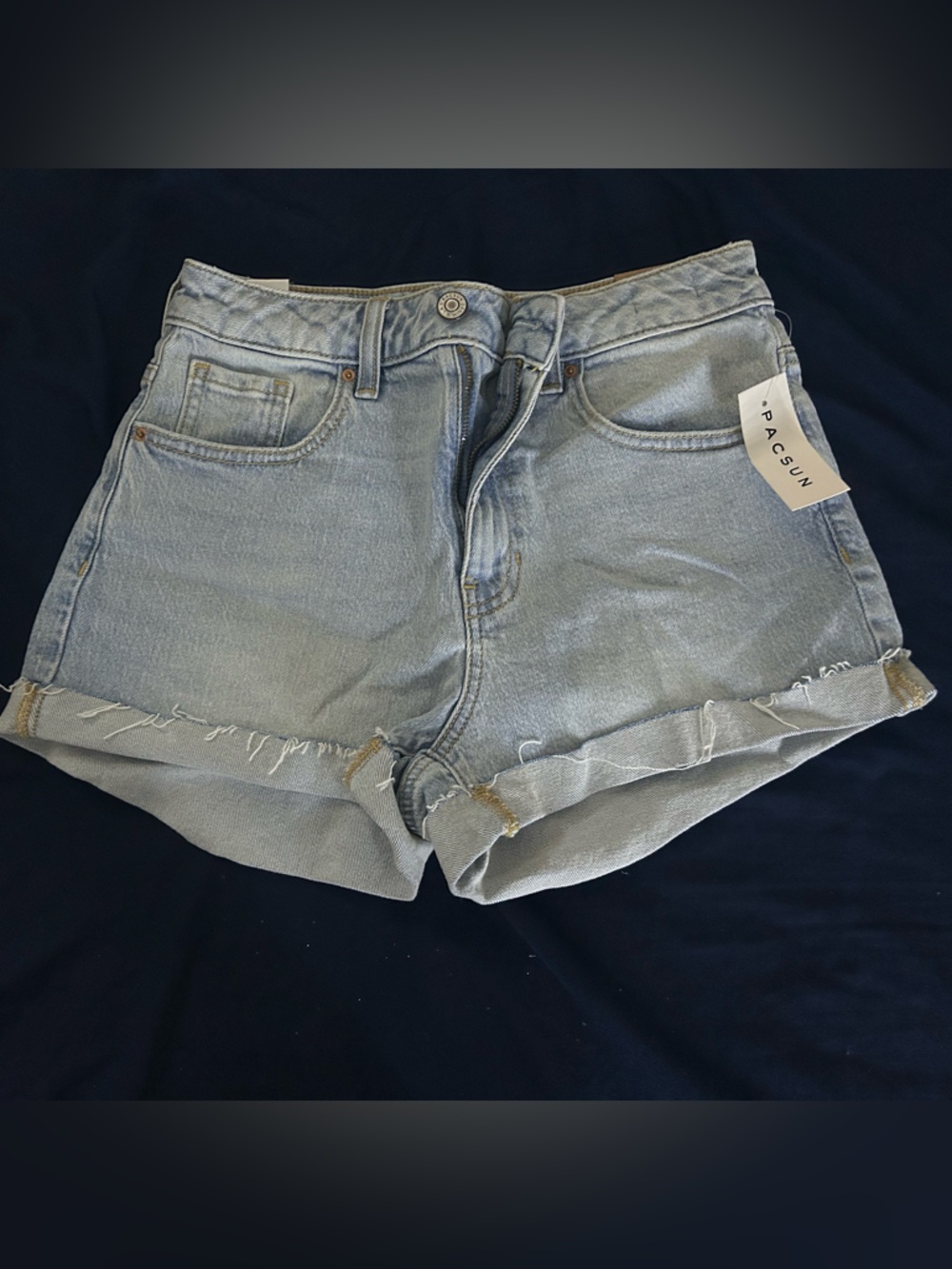 PacSun Light Wash Denim Jean Shorts